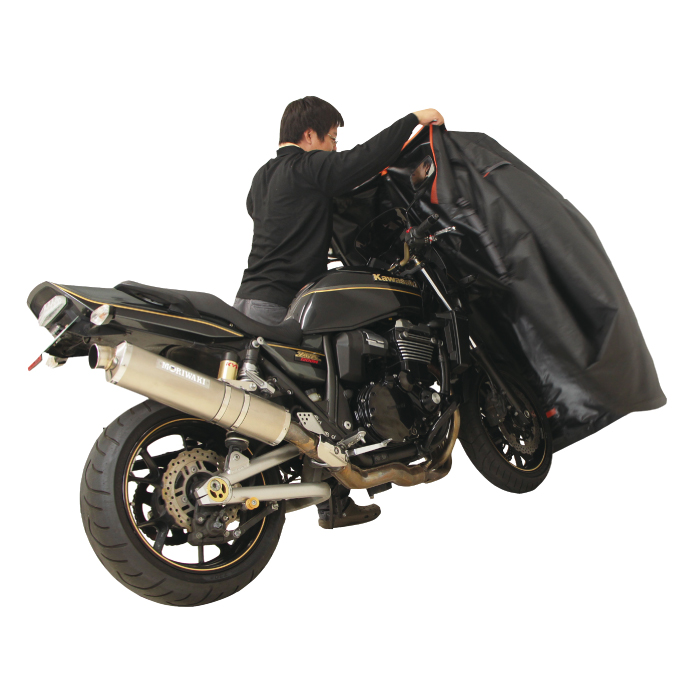 バイクカバー Ｌサイズ HAYAWAZA ブラック CH-L01168 マルト